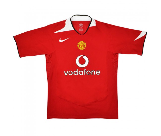 Manchester United Retro Home Jersey 2004/06
