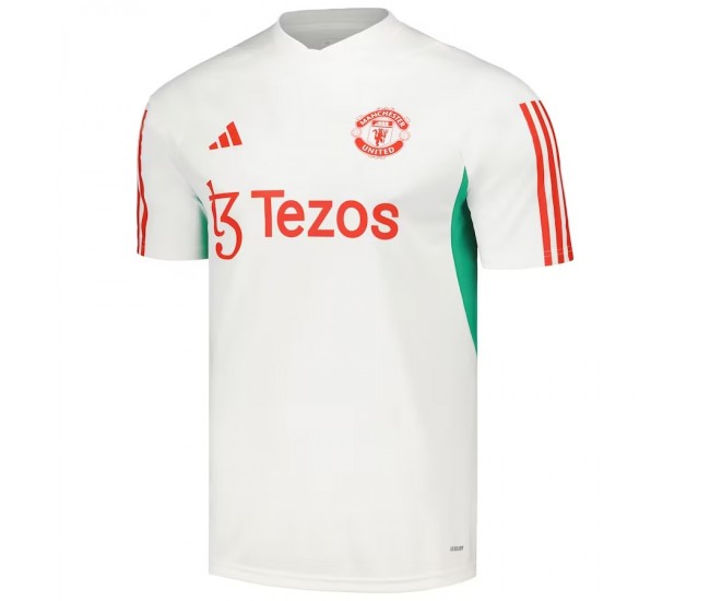 Manchester United Men's White Training Jersey 23-24