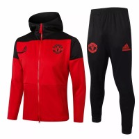Manchester United Presentation Soccer Tracksuit Red 2020 2021