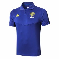Manchester United Training Blue Polo 2019-20