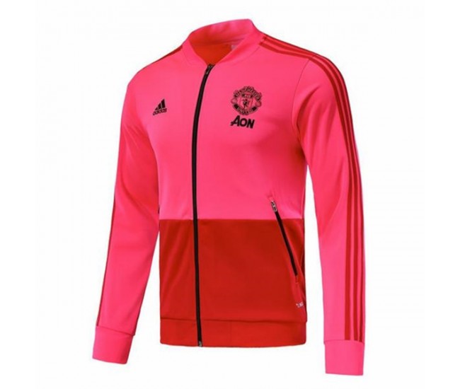 Manchester United Anthem Pink Jacket
