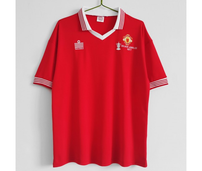 Manchester United FC Home Retro Jersey 1977