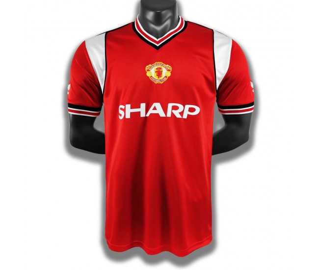 Manchester United FC Home Retro Jersey 1985 