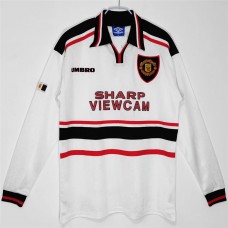 Manchester United FC Long Sleeve Away Retro Jersey 1998-1999