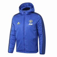 Manchester United Windbreaker Jacket Blue 2020 2021