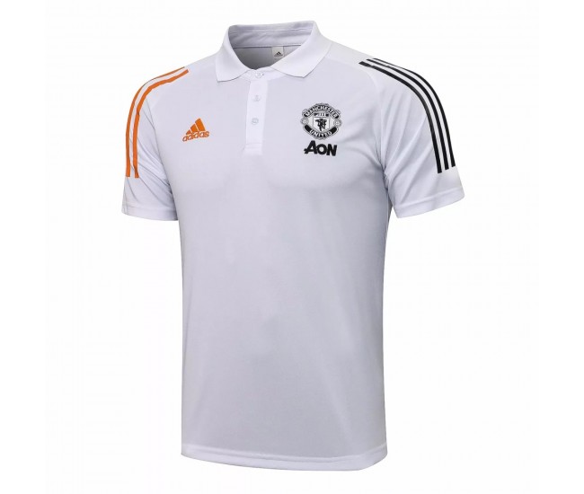 Manchester United 2020 Training Polo White