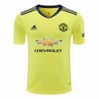 Manchester United Goalkeeper Jersey Yellow 2020 2021