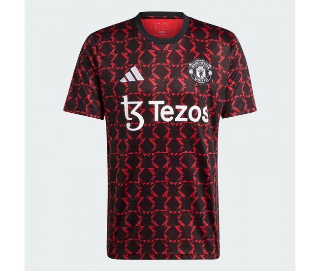 Manchester United Men's Pre Match Jersey 25-26