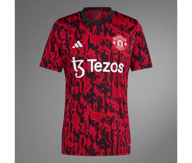 Manchester United Men's Pre Match Jersey 23-24