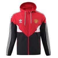 Manchester United Mens Training All Weather Jacket Red 23-24