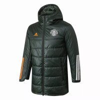 Manchester United Olive Green Winter Jacket 2020 2021