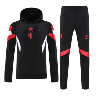 Manchester United Men's Originals Training Hooded Sweat Football Tracksuit 2024-25