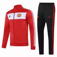 Manchester United Presentation Soccer Tracksuit Red 2020 2021