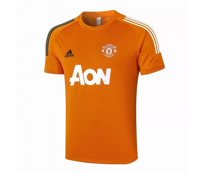 Manchester United Training Jersey Orange 2020 2021