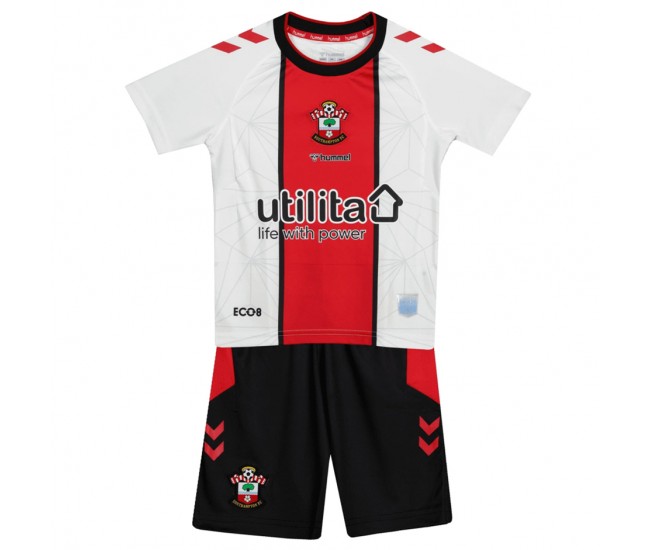 Southampton FC Home Kids Kit 2022-23