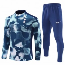 Tottenham Hotspur Mens Blue Training Technical Football Tracksuit 24-25