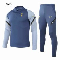 Tottenham Hotspur Technical Soccer Tracksuit Kids Blue 2021