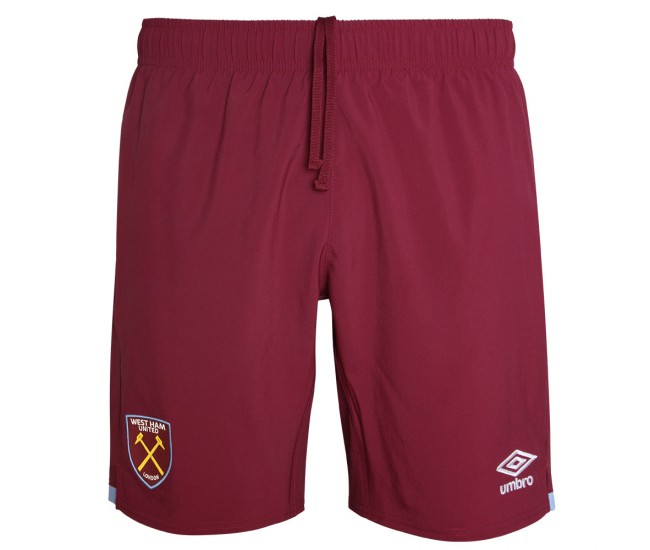 West Ham United Umbro 2019 2020 Home Shorts