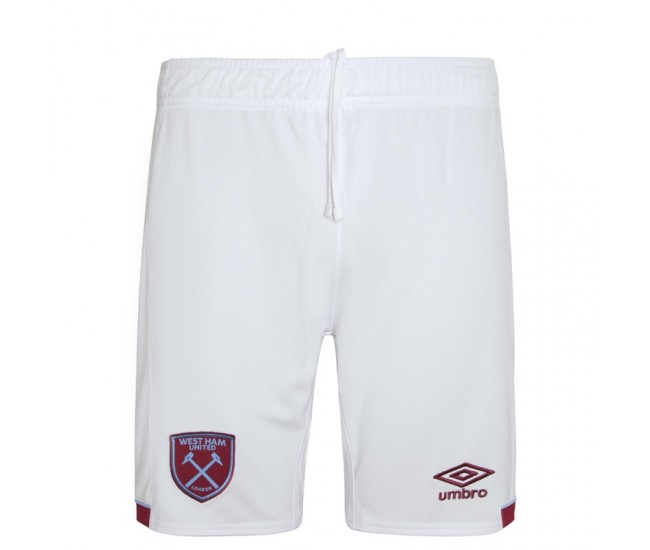 West Ham United Umbro Home Shorts 2020 2021