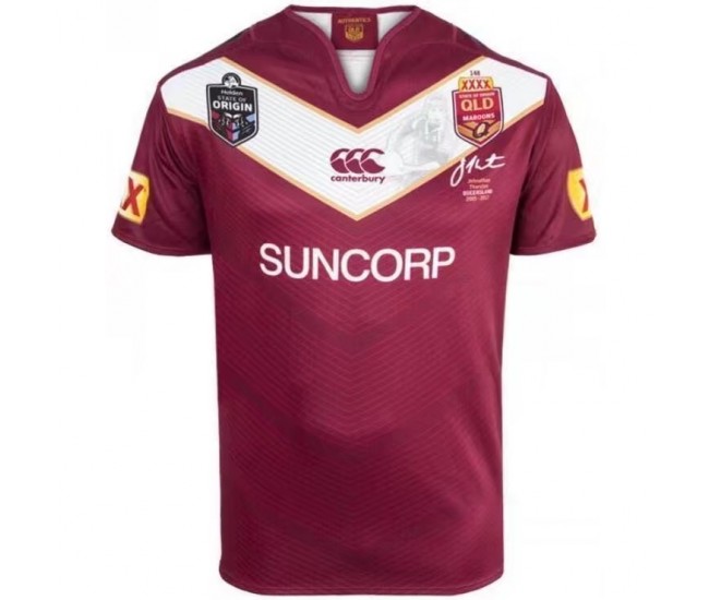 QLD Maroons Men's Johnathan Thurston Farewell Jersey