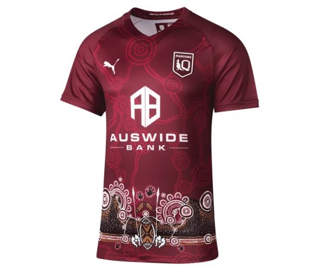QLD Maroons 2022 Mens Indigenous Jersey