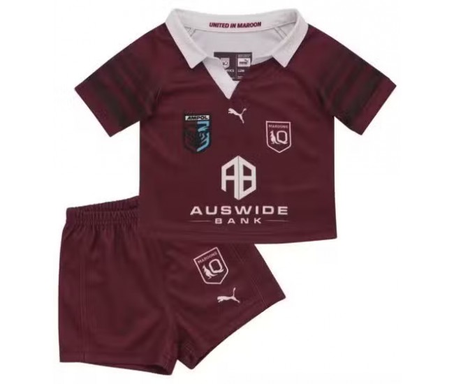 QLD Maroons 2023 Kids Home Kit