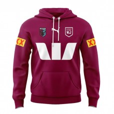 QLD Maroons 2024 Mens Team Hoodie Red