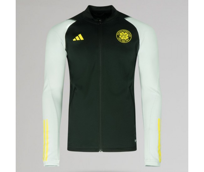 Celtic Men's Black Training Jacket 23-24