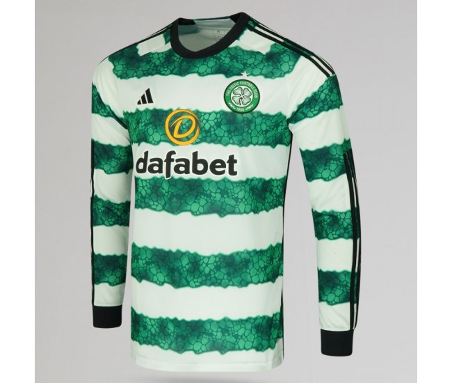 Celtic Men's Long Sleeve Home Jersey 23-24