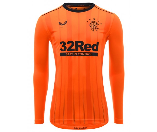 Rangers Goalkeeper Jersey 2020 2021
