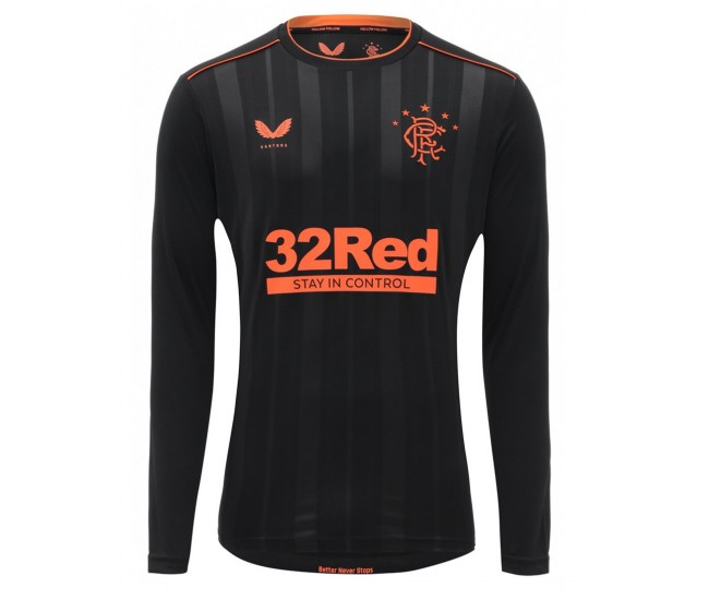 Rangers Third Long Sleeve Jersey 2020 2021
