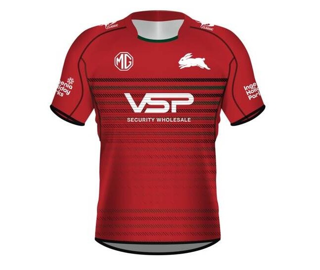 South Sydney Rabbitohs 2024 Mens Red Training Jersey