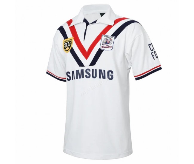 Sydney Roosters 1996 Mens Away NRL Retro Jersey