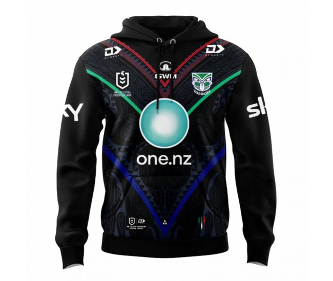 New Zealand Warriors 2024 Mens Indigenous Hoodie