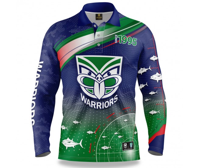 Warriors 2022 Men's Fishfinder Fishing Shirt
