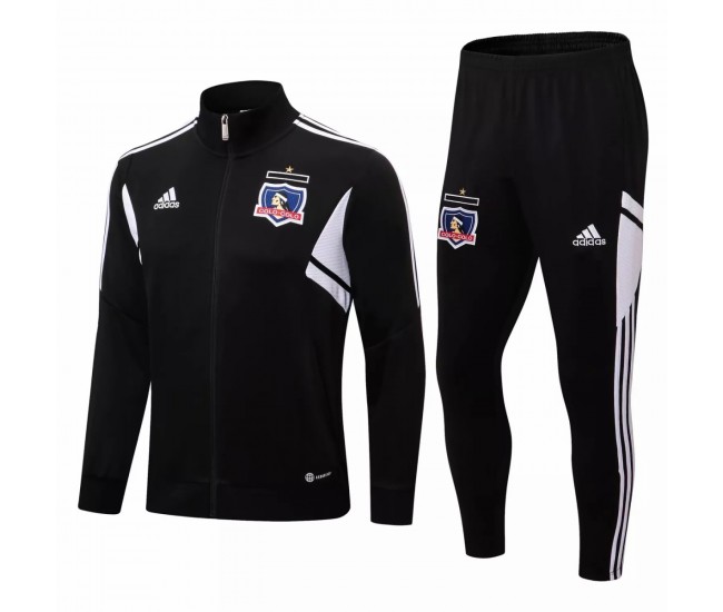 Colo Colo Black Training Presentation Football Tracksuit 2022-23