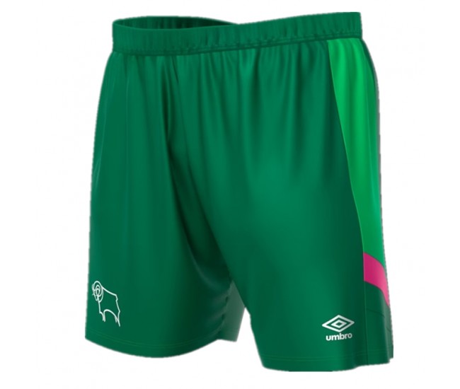 Derby County Green Goalkeeper Short 23-24