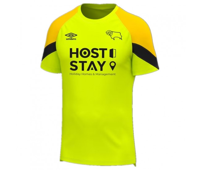 Derby County Yellow Goalkeeper Jersey 23-24