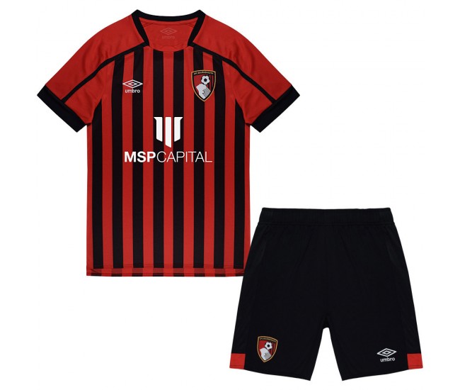 AFC Bournemouth Home Kids Kit 2021-22