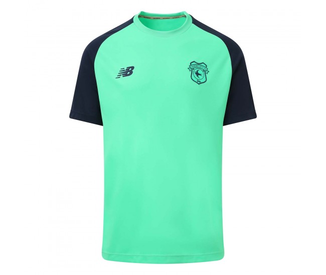 Cardiff City Men's Green Training Jersey 23-24