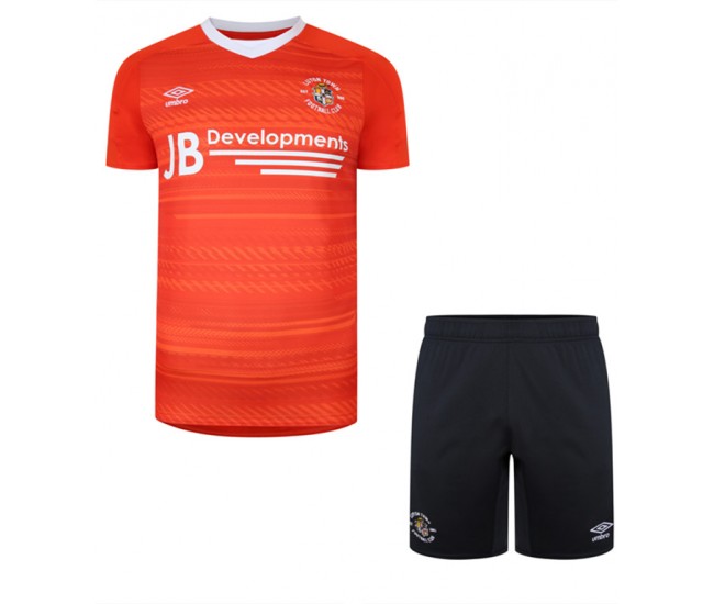 Luton Town Home Kids Kit 2021-22