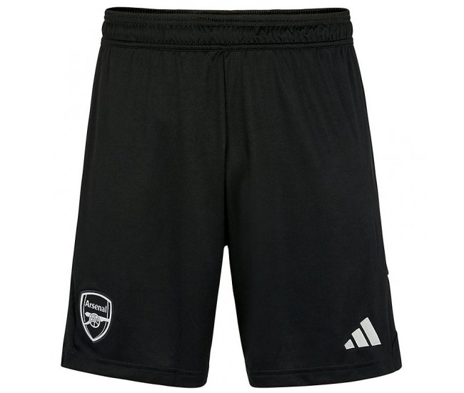 Arsenal Black Goalkeeper Shorts 23-24