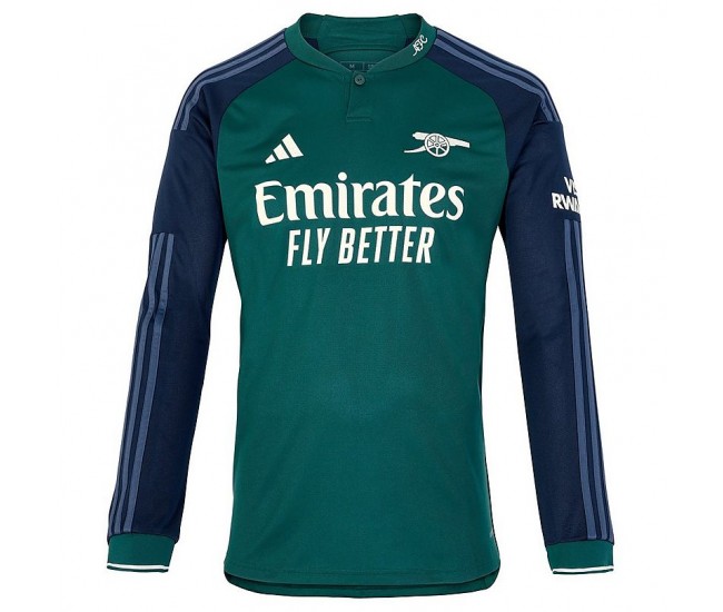 Arsenal Men's Long Sleeve Third Jersey 23-24