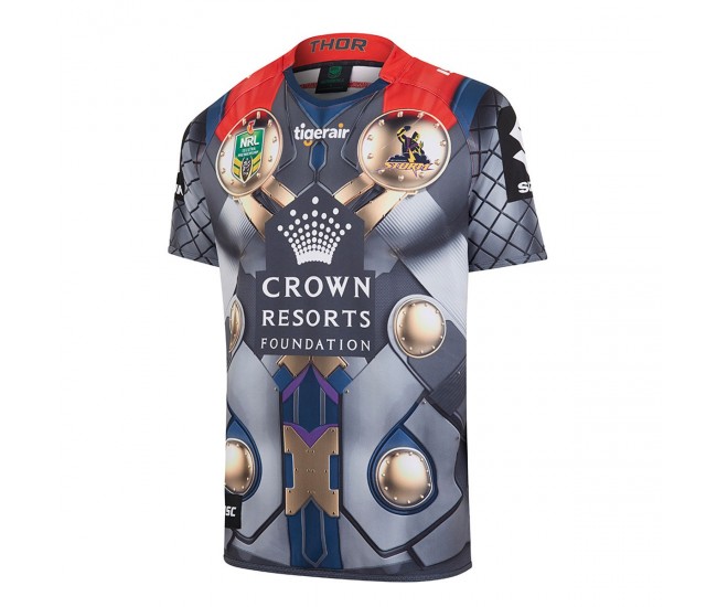 Melbourne Storm 2017 Men's Thor Marvel Jersey