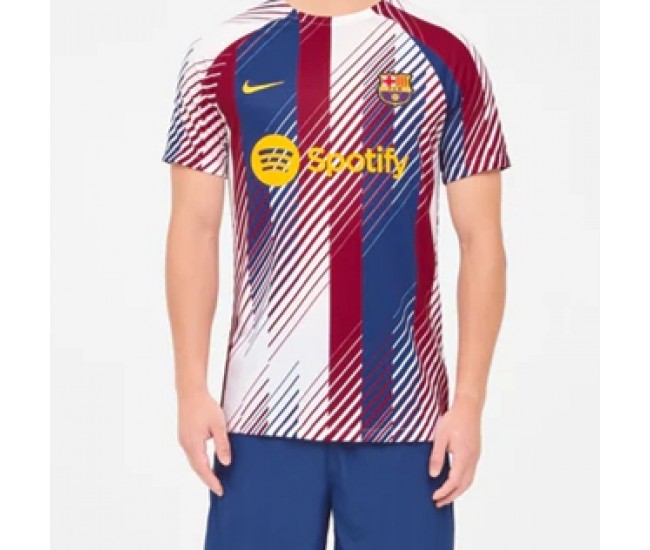 FC Barcelona Mens Pre Match Home Jersey 23-24