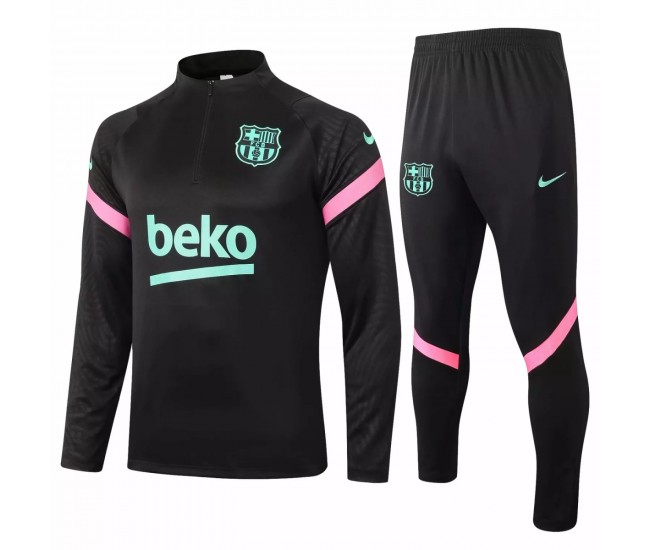 FC Barcelona Soccer Training Technical Tracksuit 2020 Black