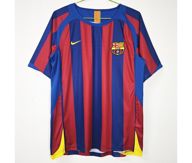 FC Barcelona Home Retro Jersey 2005-2006