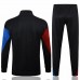 FC Barcelona Mens Black Training Presentation Football Tracksuit 2024-25