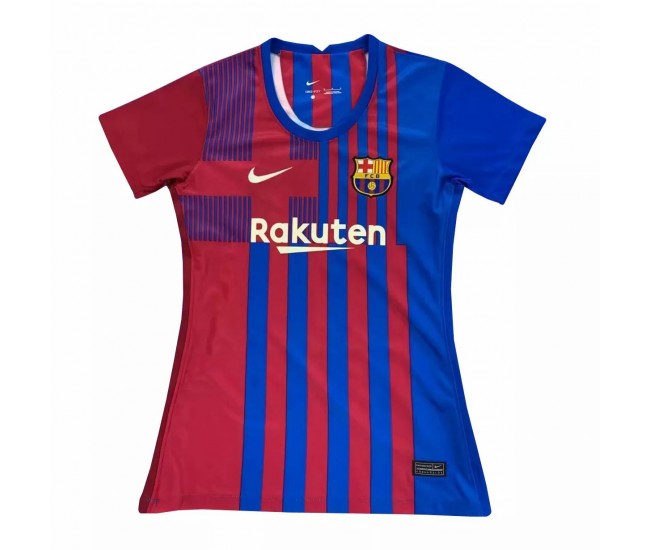 Womens Barcelona Home Jersey 2021 2022