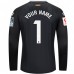 RCD Espanyol Mens Black Long Sleeve Goalkeeper Jersey 23-24